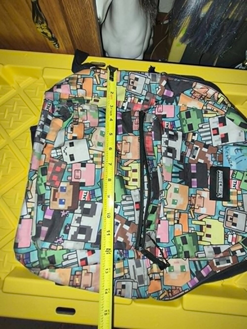 Minecraft Character Chibi Video Game Backpack - Picture 7 of 13